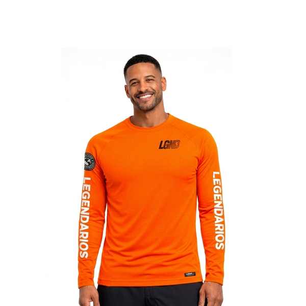 Blusa Segunda Pele Legendário - Laranja